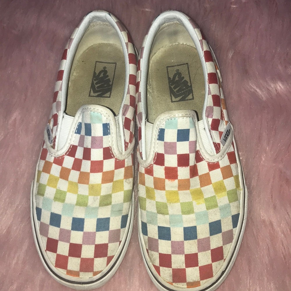 Checkered vans